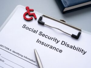 Clipboard,With,Social,Security,Disability,Insurance,Ssdi,Policy.